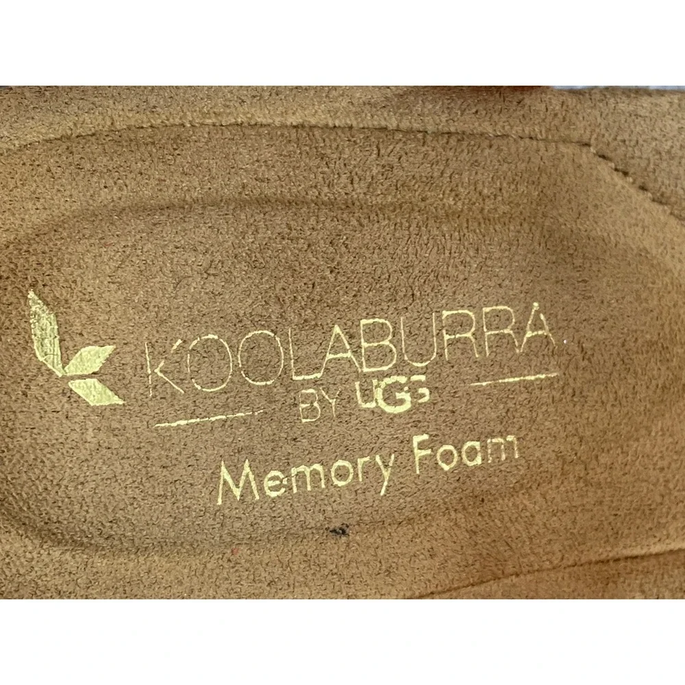 Koolaburra by UGG Women's Coral Floral Wedge Sandals Memory Foam 8.5 Shoes